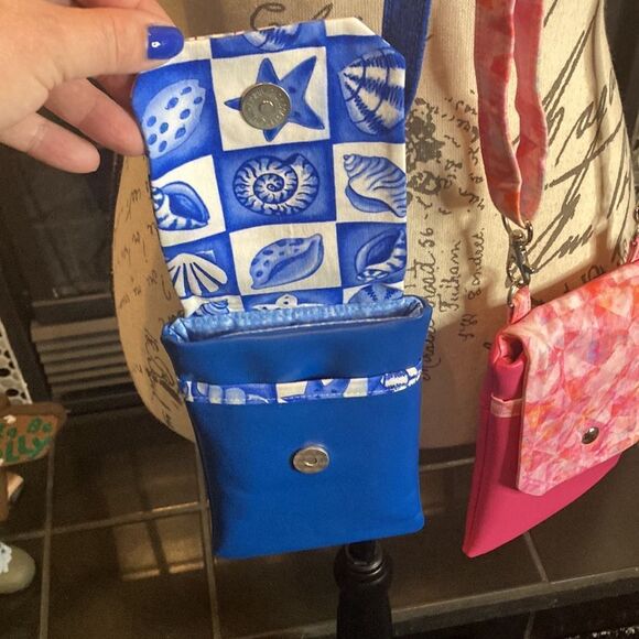 Michelle’s Sewing Nook Handmade set of 2 crossbody purses NWOT - Picture 4 of 13